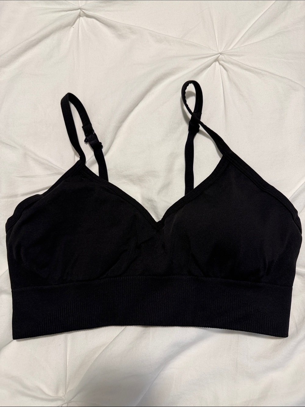 lululemon athletica Black Lightweight Support Bralette